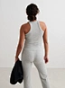 ribbed plus size tank tops